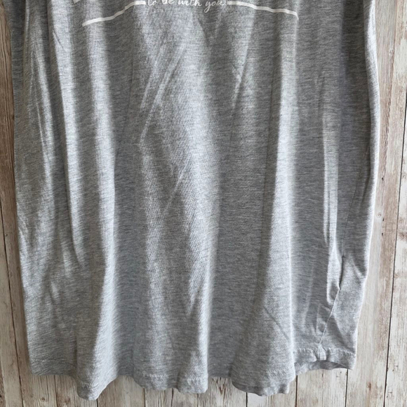 Women's Jean Pascale T-shirt Size S Gray - Picture 3 of 8